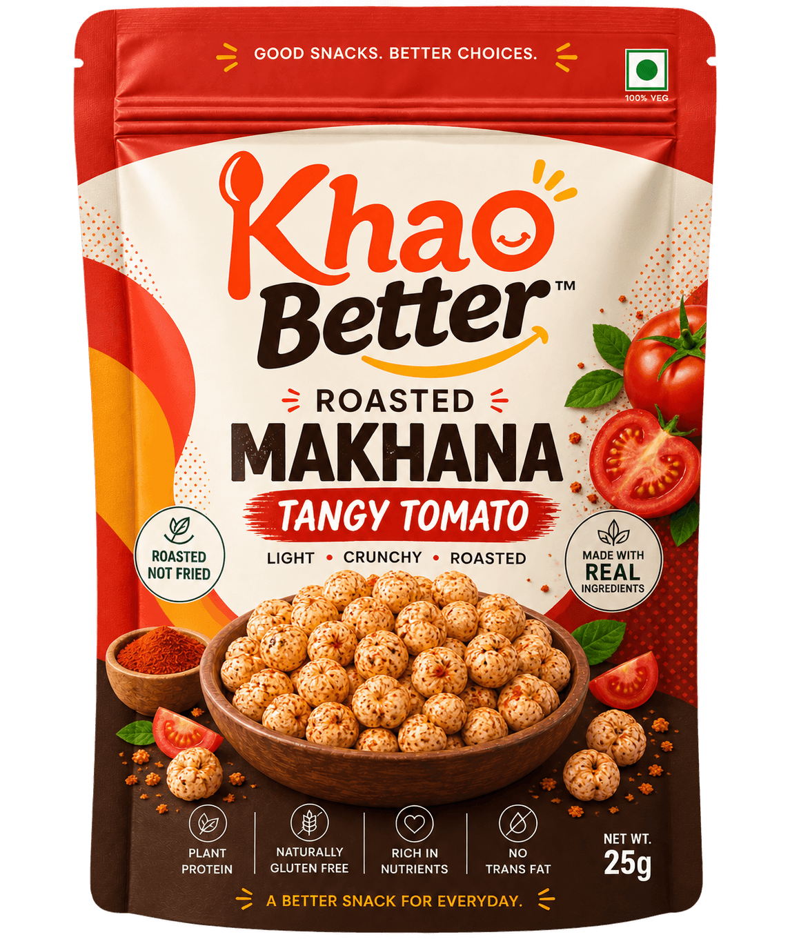tomato makhana pack